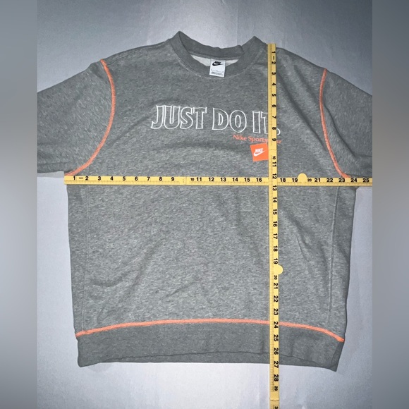 Nike Just Do It Sweatshirt w/Contrast Stitching - Picture 7 of 7